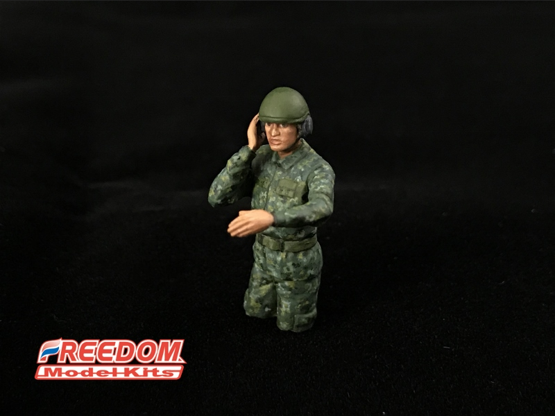 ROCA Armored Vehicle Crew (x4 pieces) - FREEDOM 1/35