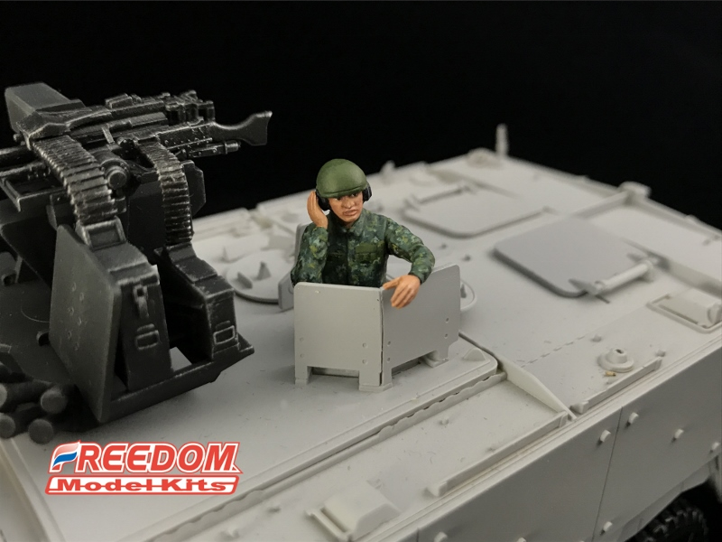 ROCA Armored Vehicle Crew (x4 pieces) - FREEDOM 1/35