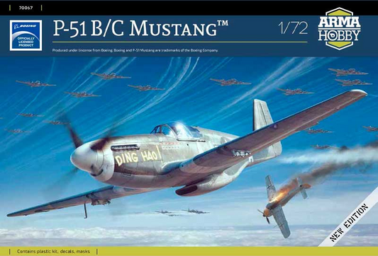 P-51 B/C Mustang - ARMA HOBBY 1/72