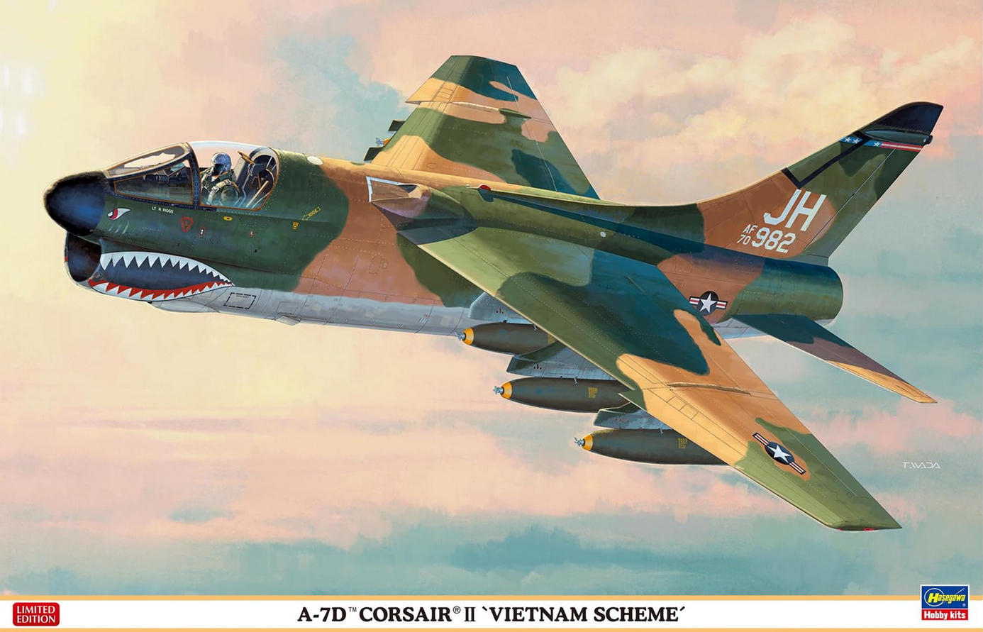 A-7D Corsair II "Vietnam Scheme" - HASEGAWA 1/48
