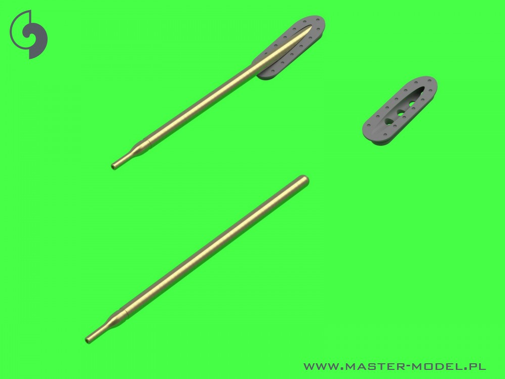 Dassault Super Mystère B2 - Pitot Tubes (w/ resin mounts) & Angle Of Attack probes - MASTER MODEL AM-48-173