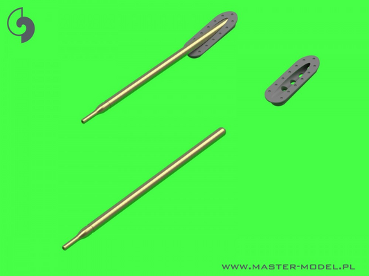 Dassault Super Mystère B2 - Pitot Tubes (w/ resin mounts) & Angle Of Attack probes - MASTER MODEL AM-48-173