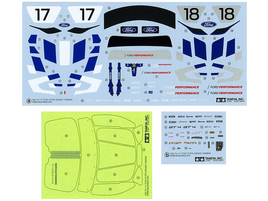 Ford Mustang GT4 - TAMIYA 1/24