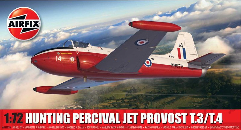 Hunting Percival Jet Provost T.3/T.4 - AIRFIX 1/72