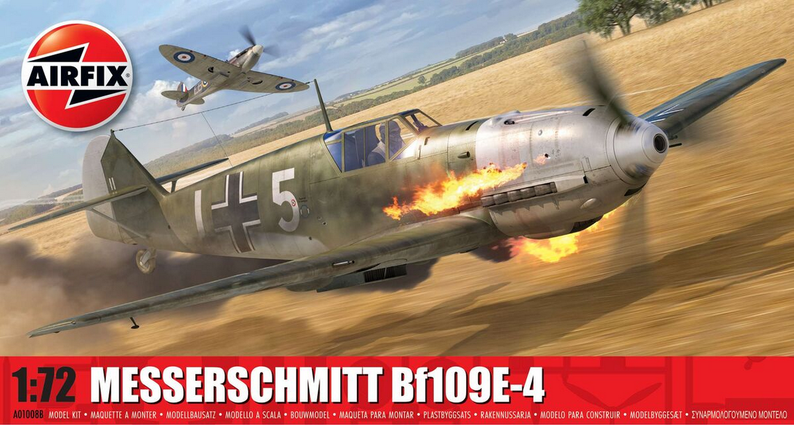 Messerschmitt Bf109E-4 - AIRFIX 1/72