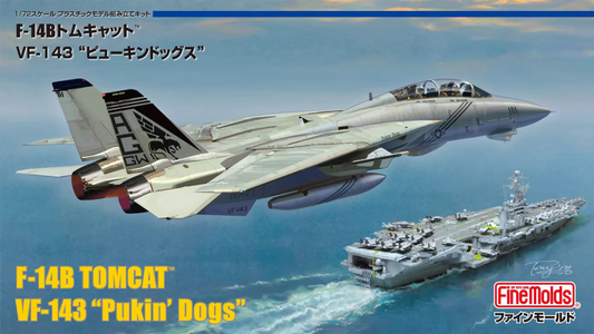 F-14B Tomcat VF-143 "Pukin' Dogs" - FINEMOLDS 1/72