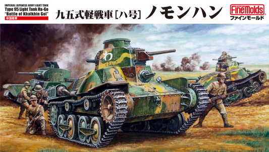 Japanese IJA Type 95 Light Tank Ha-Go "Battle of Khalkhin Gol" - FINEMOLDS 1/35