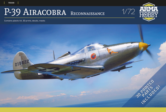 P-39 Airacobra Reconnaissance - ARMA HOBBY 1/72