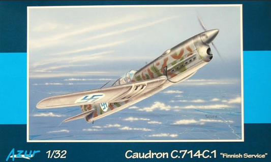 Caudron C.714C.1 "Finnish Service" - Edition Limitée (+ 3 décos françaises) - AZUR FRROM 1/32