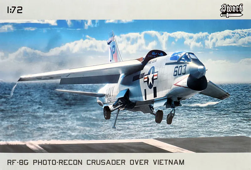 RF-8G Photo-Recon Crusader Over Vietnam - SWORD MODELS 1/72