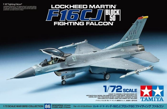 Lockheed Martin F-16CJ Block 50 Fighting Falcon - TAMIYA 1/72