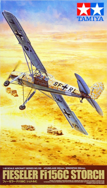 Fieseler Fi 156C Storch - TAMIYA 1/48