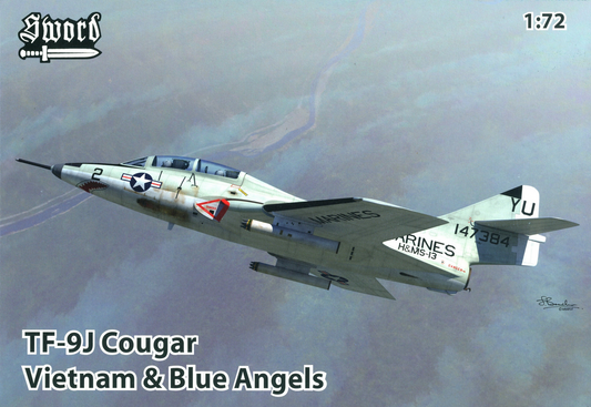 TF-9J Cougar Vietnam & Blue Angels - SWORD MODELS 1/72