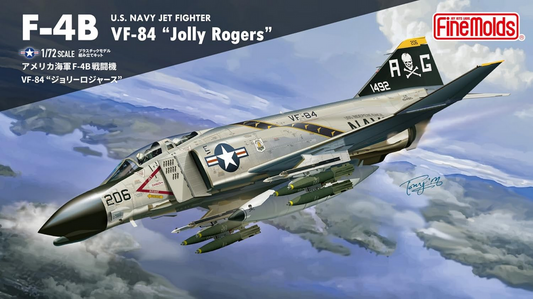 F-4B - U.S. Navy Jet Fighter VF-84 "Jolly Rogers" - FINEMOLDS 1/72