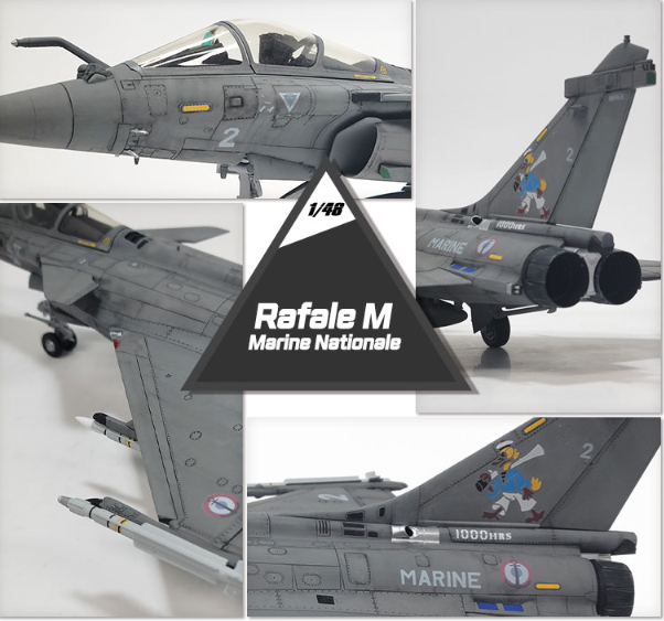 Rafale M "Marine Nationale" - ACADEMY 1/48