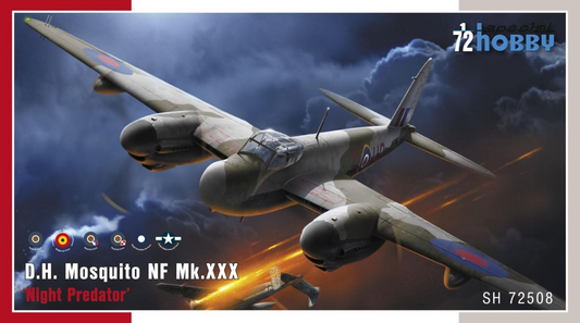 D.H. Mosquito NF Mk.XXX "Night Predator" - SPECIAL HOBBY 1/72