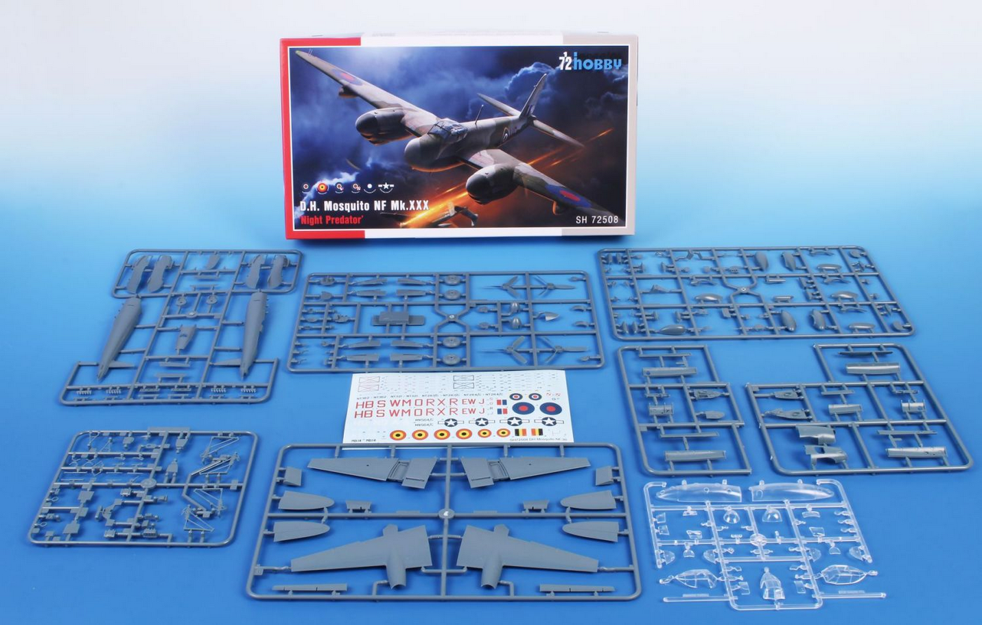 D.H. Mosquito NF Mk.XXX "Night Predator" - SPECIAL HOBBY 1/72