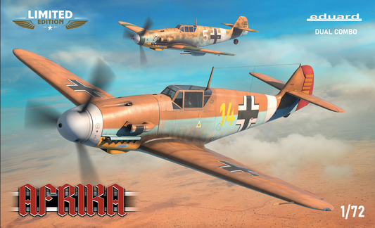 Messerschmitt Bf 109 "AFRIKA" Dual Combo - Edition Limitée - EDUARD 1/72