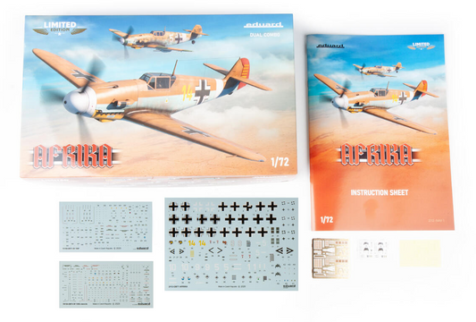 Messerschmitt Bf 109 "AFRIKA" Dual Combo - Edition Limitée - EDUARD 1/72
