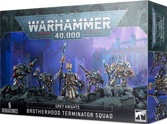 Brotherhood Terminator Squad - Grey Knight - WARHAMMER 40.000 / CITADEL