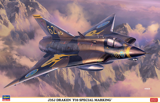 J35J Draken "F10 Special Marking" - HASEGAWA 1/48