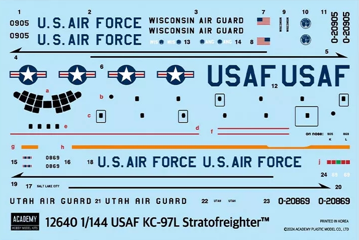 USAF KC-97L Stratofreighter [Academy / Minicraft kit] - ACADEMY 1/144