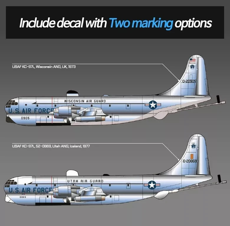 USAF KC-97L Stratofreighter [Academy / Minicraft kit] - ACADEMY 1/144