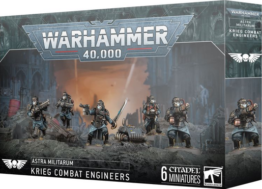 Krieg Combat Engineers - Astra Militarum - WARHAMMER 40.000 / CITADEL