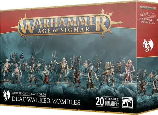 Deadwalker Zombies - Soulblight Gravelords - WARHAMMER AGE OF SIGMAR / CITADEL