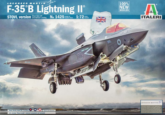 Lockheed Martin F-35B Lightning II (STOVL Version) - ITALERI 1/72