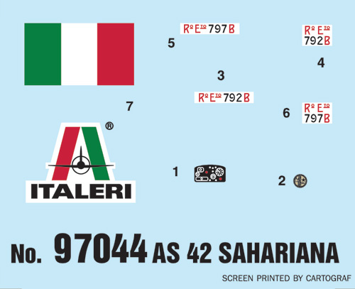 AS.42 Sahariana - ITALERI 1/72