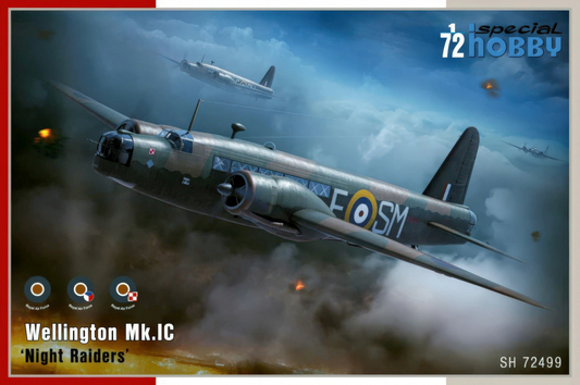 Wellington Mk.IC "Night Raiders" - SPECIAL HOBBY 1/72