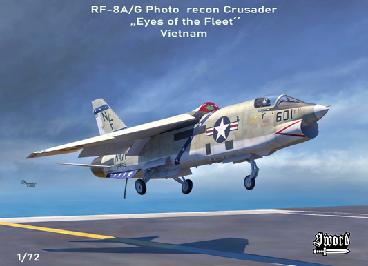 RF-8A/G Photo-Recon Crusader "Eyes of the Fleet" Vietnam - SWORD MODELS 1/72