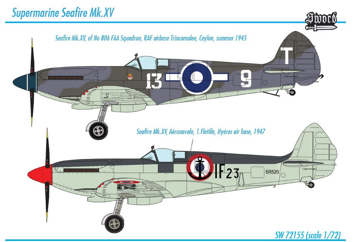 Seafire Mk.XV - SWORD MODELS 1/72