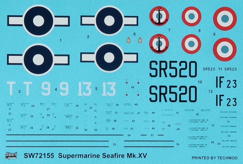 Seafire Mk.XV - SWORD MODELS 1/72