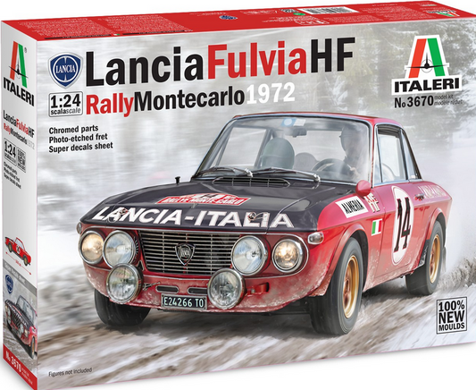 Lancia Fulvia HF - Rally Montecarlo 1972 - ITALERI 1/24