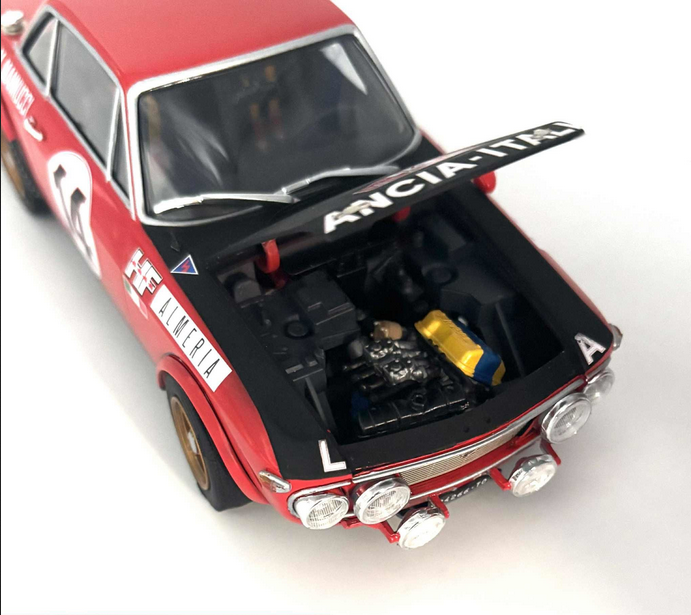 Lancia Fulvia HF - Rally Montecarlo 1972 - ITALERI 1/24