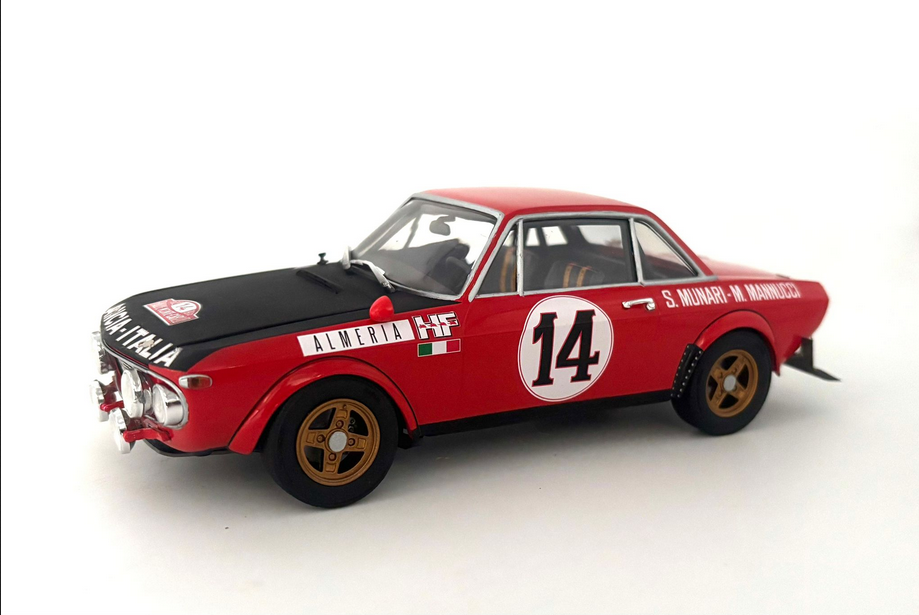 Lancia Fulvia HF - Rally Montecarlo 1972 - ITALERI 1/24