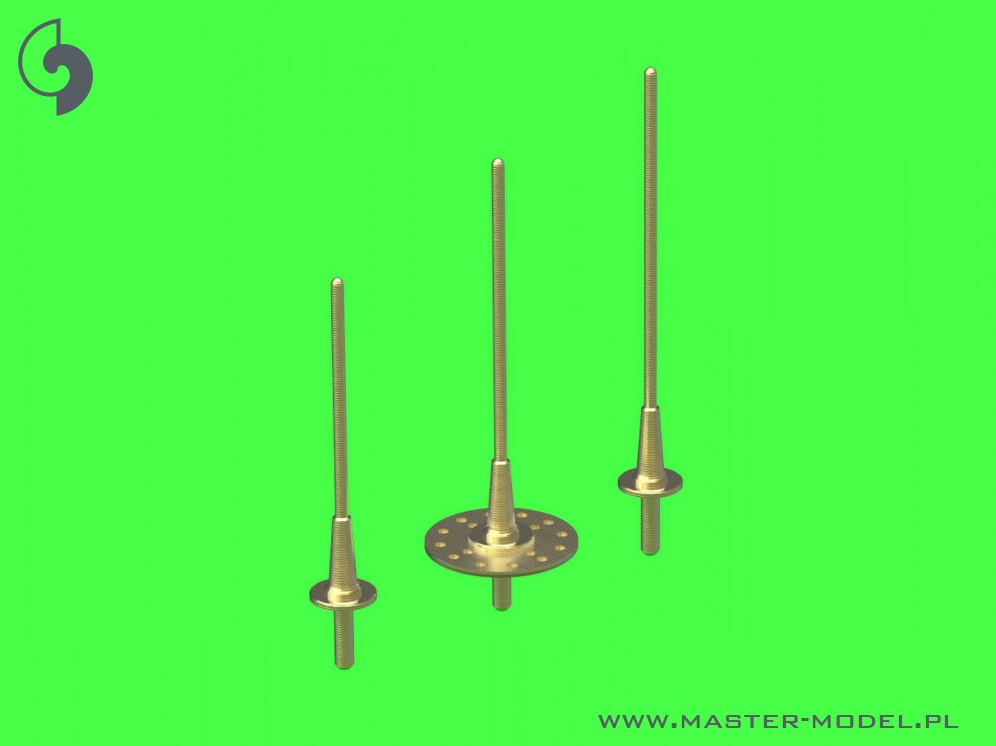Fw 190 A6-A7/R11 Nightfighter - FuG217 "Neptun" antennas - MASTER MODEL AM-72-168