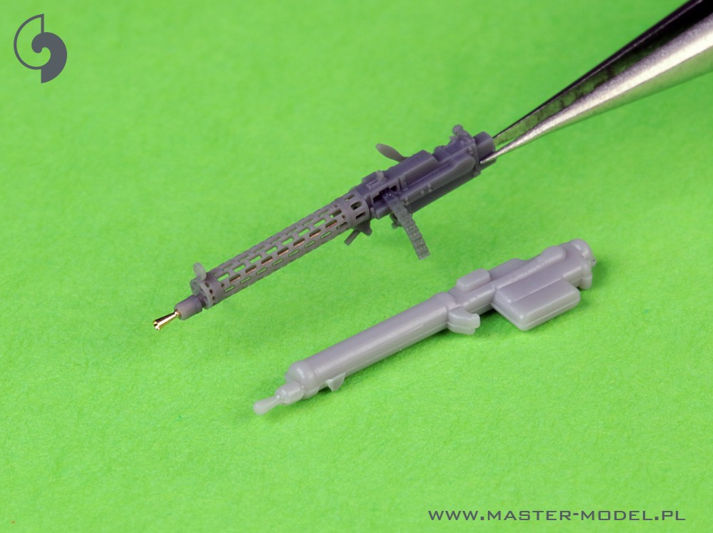 German WW I machine gun Spandau LMG 08/15 - w/LONG charging handle - MASTER MODEL AM-72-170
