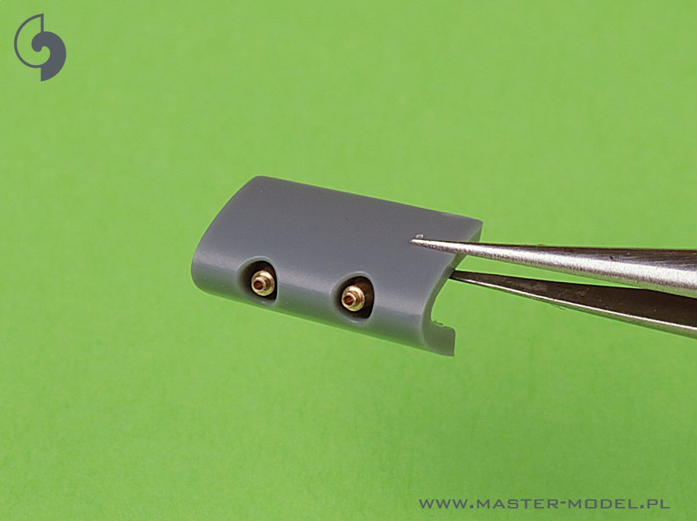 P-51B Mustang - armament & gunsight detail set (for Eduard) - MASTER MODEL AM-48-185