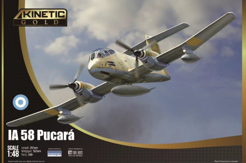 IA 58 Pucará - KINETIC 1/48