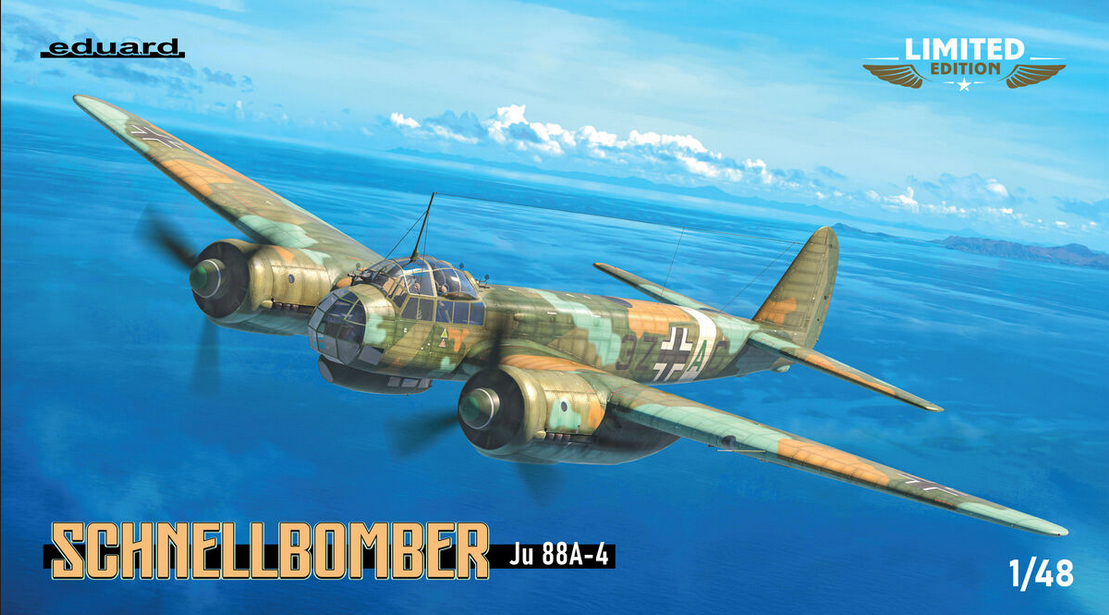 Schnellbomber Ju 88 A-4 [Limited Edition] - EDUARD 1/48