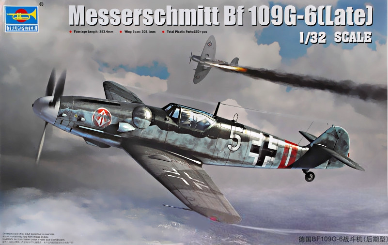 Messerschmitt Bf 109G-6 [Late] - TRUMPETER 1/32