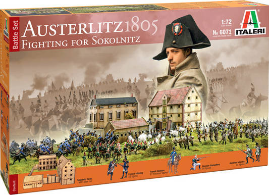 Austerlitz 1805 [Battle Set] "Fighting For Sokolnitz" - ITALERI 1/72