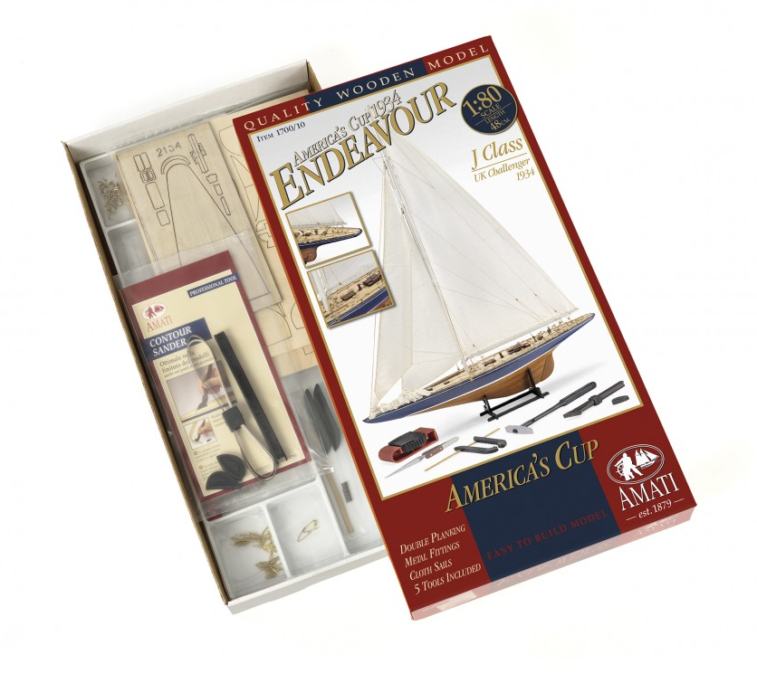 Endeavour - America's Cup 1934 [Kit Bois] - AMATI 1/80
