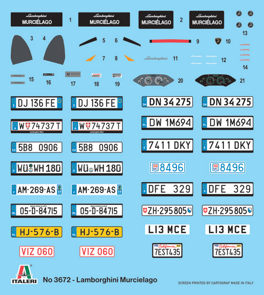 Lamborghini Murciélago - ITALERI 1/24