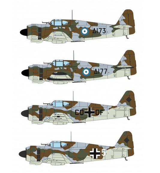 MB. 151 C.1 Foreign service (Greece & Luftwaffe) - DORA WINGS 1/48