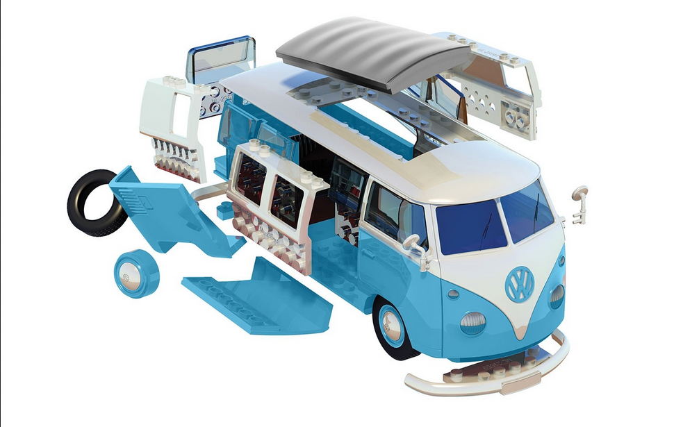 Volkswagen Camper Van - Quick Build - AIRFIX