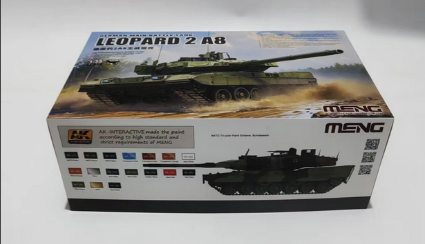 Leopard 2 A8 German Main Battle Tank - MENG 1/35